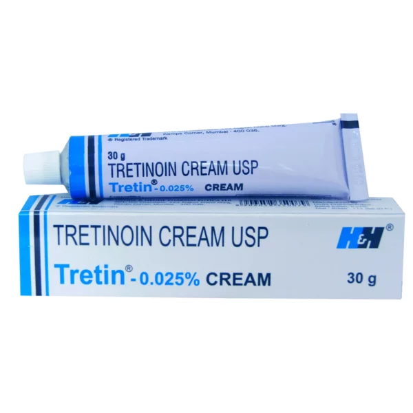 Tretinoin Cream 0.025% 30G Large Tube EXP 07/25 - The World's Best Online Tretinoin Store