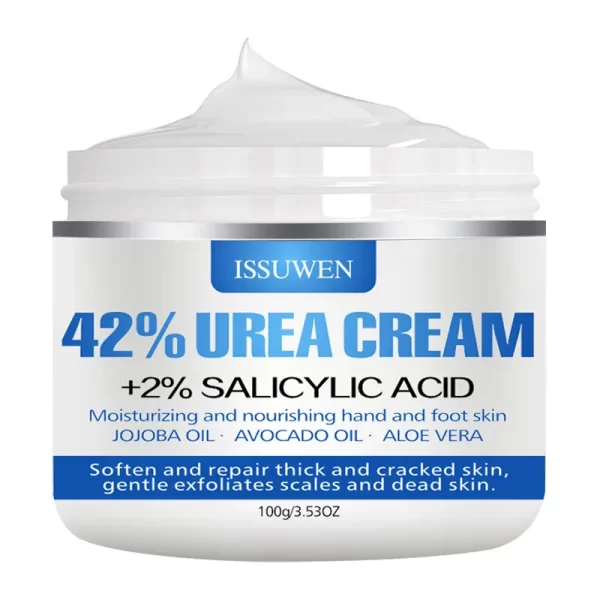 42% Urea Cream Cream + Salicylic Acid 2% +Jojoba Oil + Aloe Vera + Hyaluronic Acid + Shea Butter + Aloe Vera + Camellia Seed Oil 100G - The World's Best Online Tretinoin Store